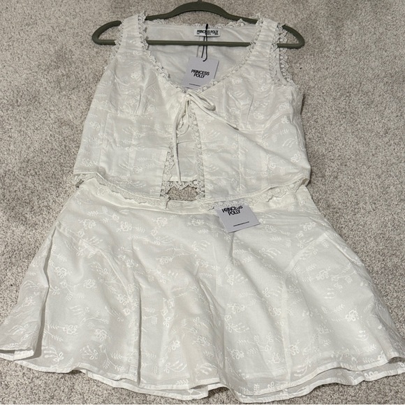 Princess Polly Ivory Lace Blouse - Picture 3 of 3